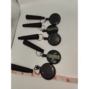 6 Pack - Retractable Pen Reel for Thick Markers & Carpenter Pencils Construction